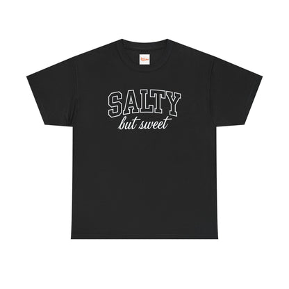 Salty But Sweet Tee — Funny Beach Vibe Cotton T‑Shirt
