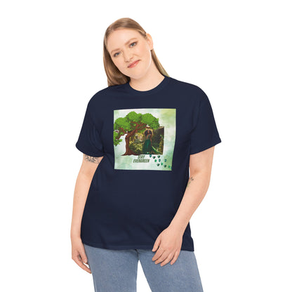 Evergreen Black Woman Tee