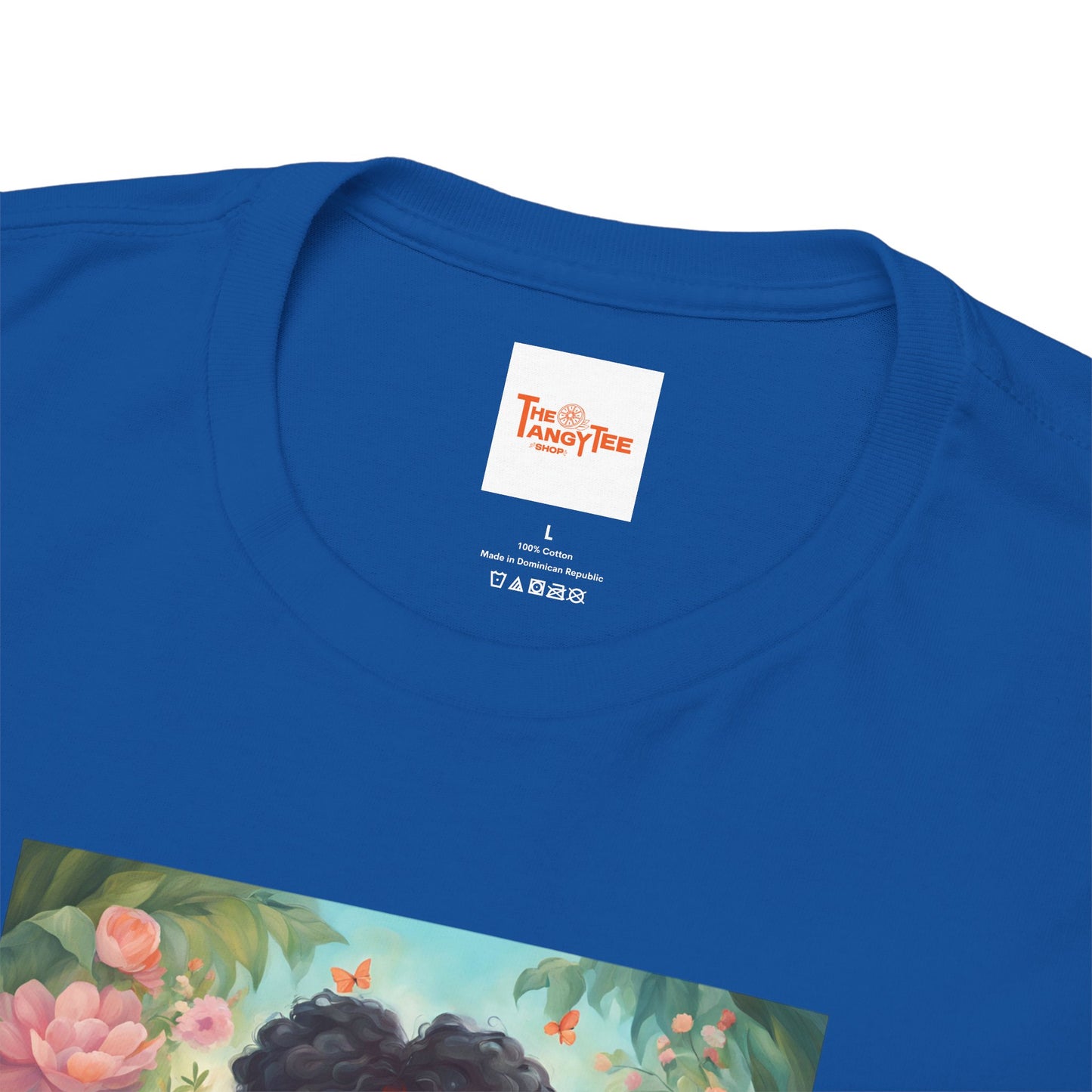 Graphic Tee Love the Planet Little Black Girl Holding Globe