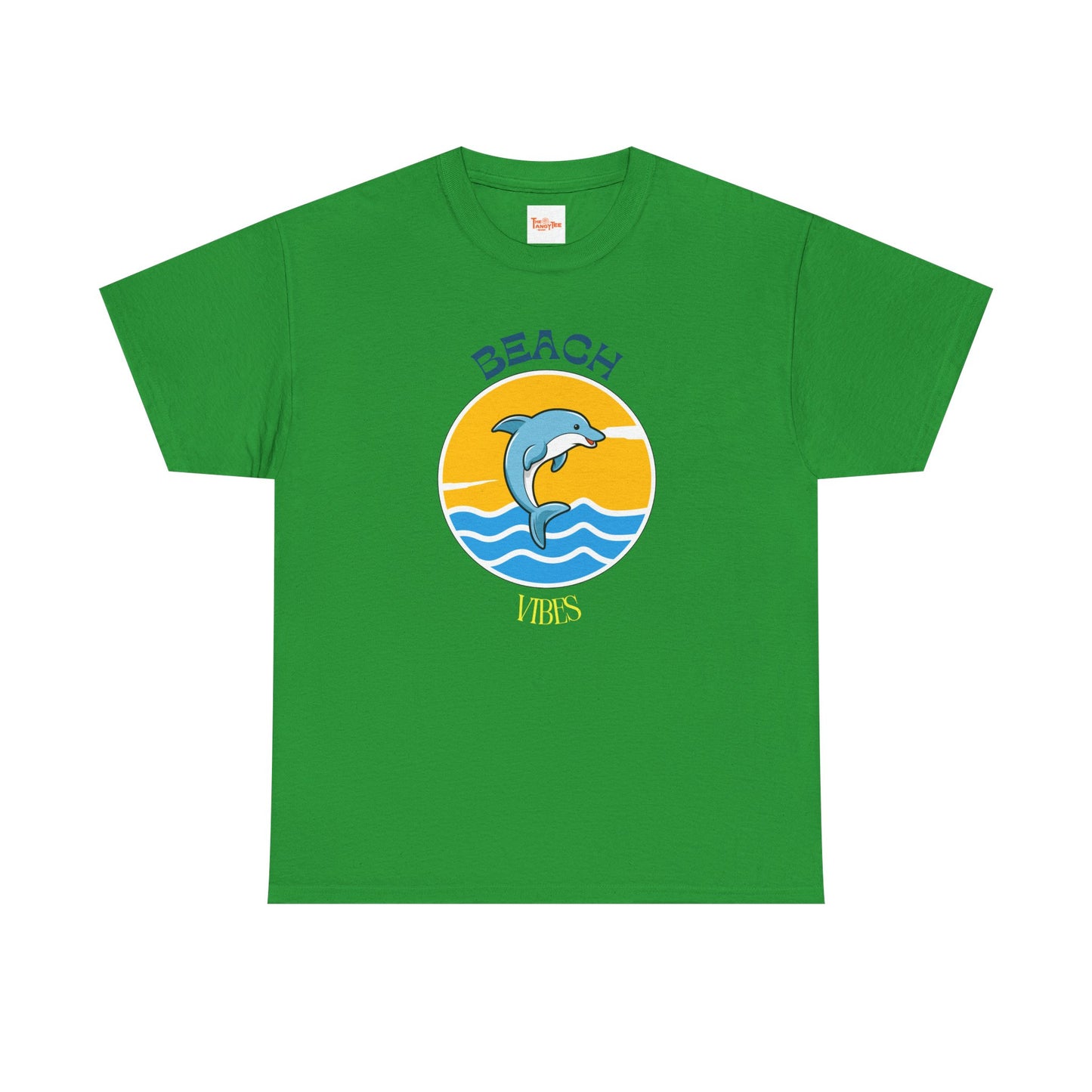 Beach Vibes Dolphin T-Shirt — Sunny Ocean Graphic Tee