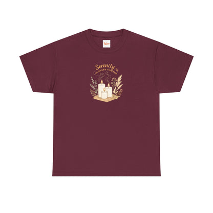 Serenity Candle Cotton Tee