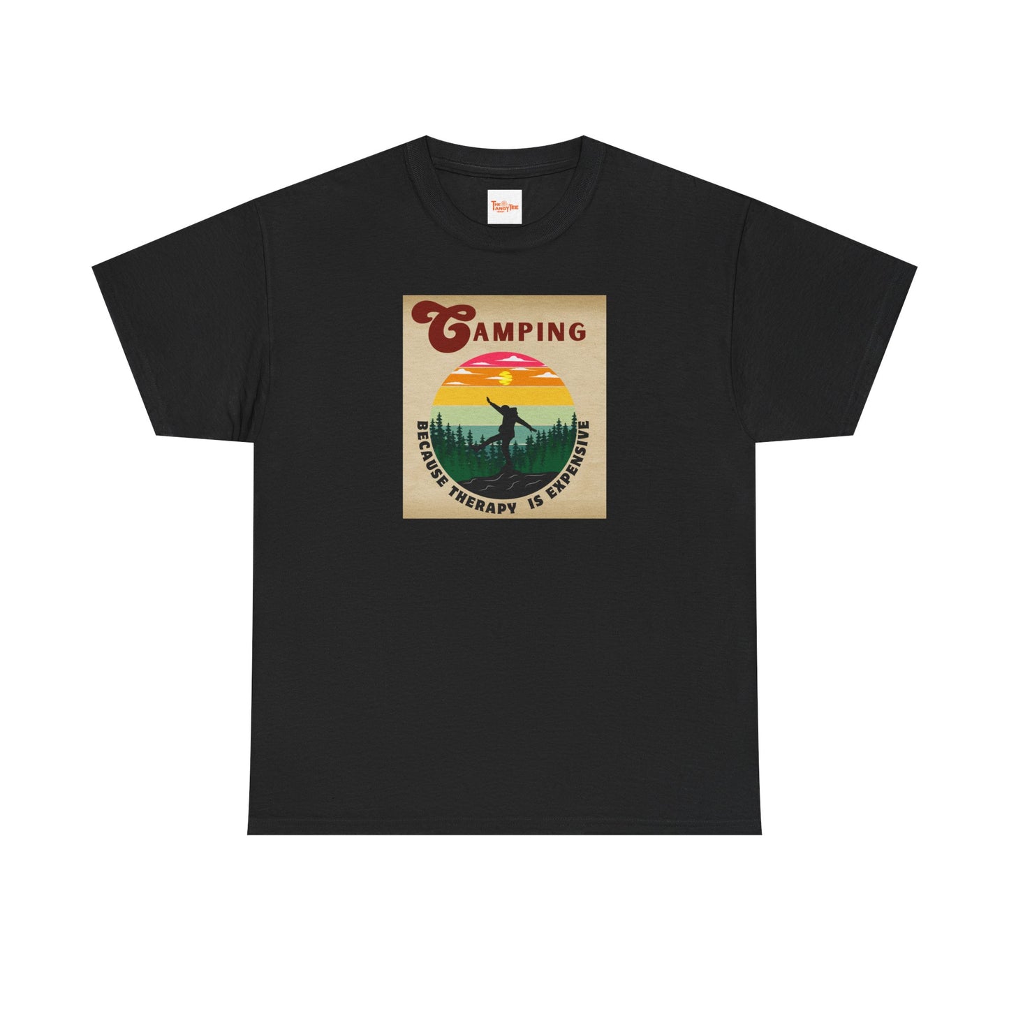 Camping Sunset Tee