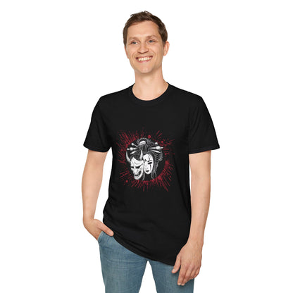 Asian Mask Graphic T-Shirt