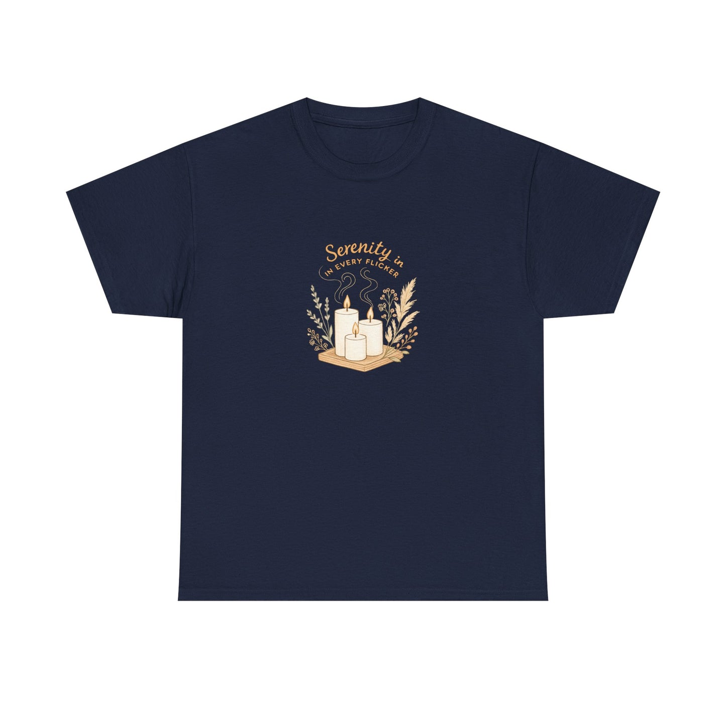 Serenity Candle Cotton Tee