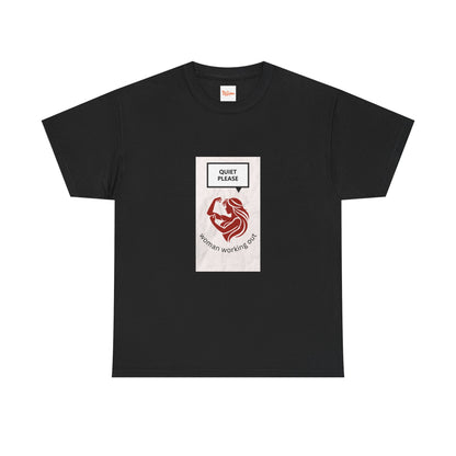 Woman Working Out Unisex Tee