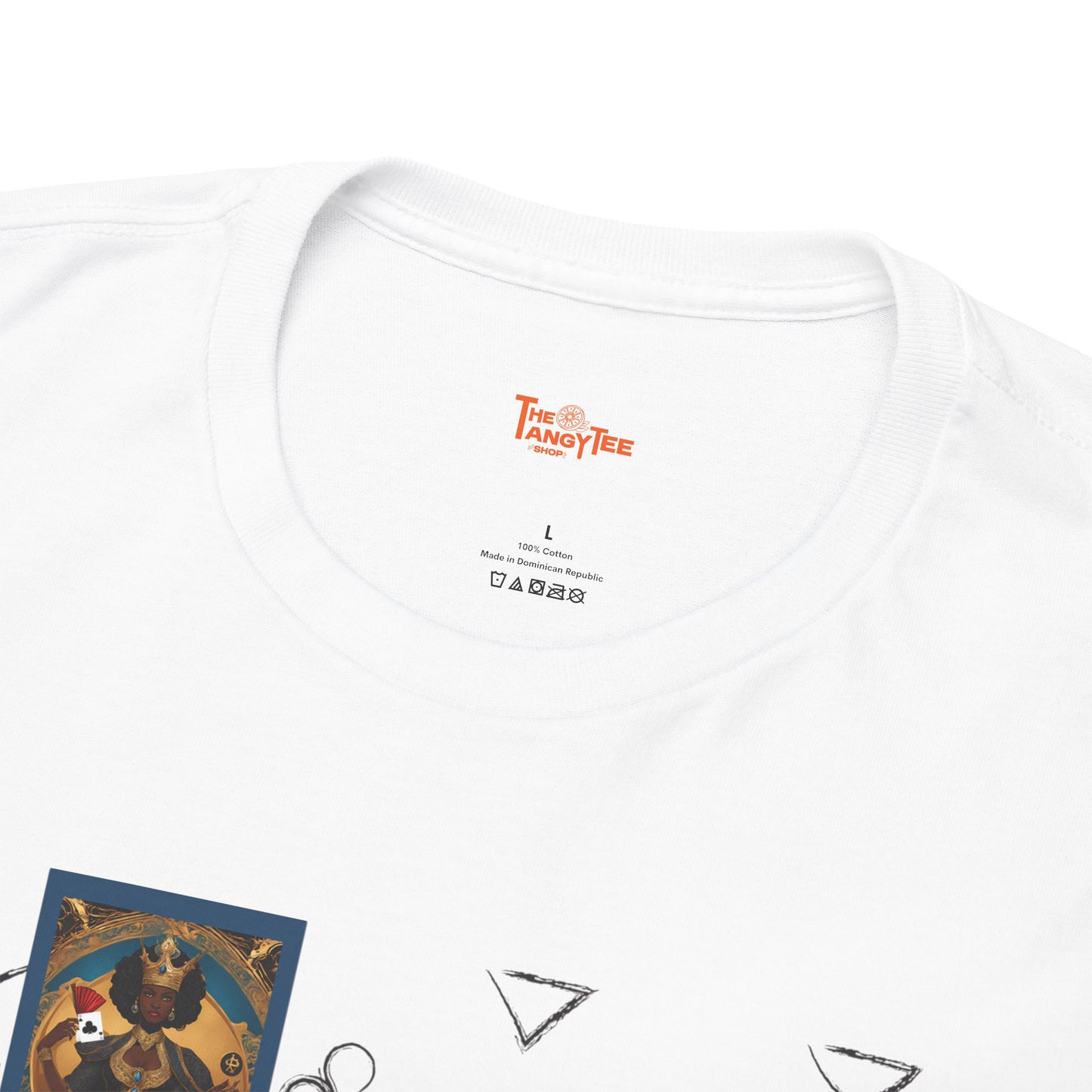 Graphic Tee - A Handful of Queens Black Women Playing Cards Design