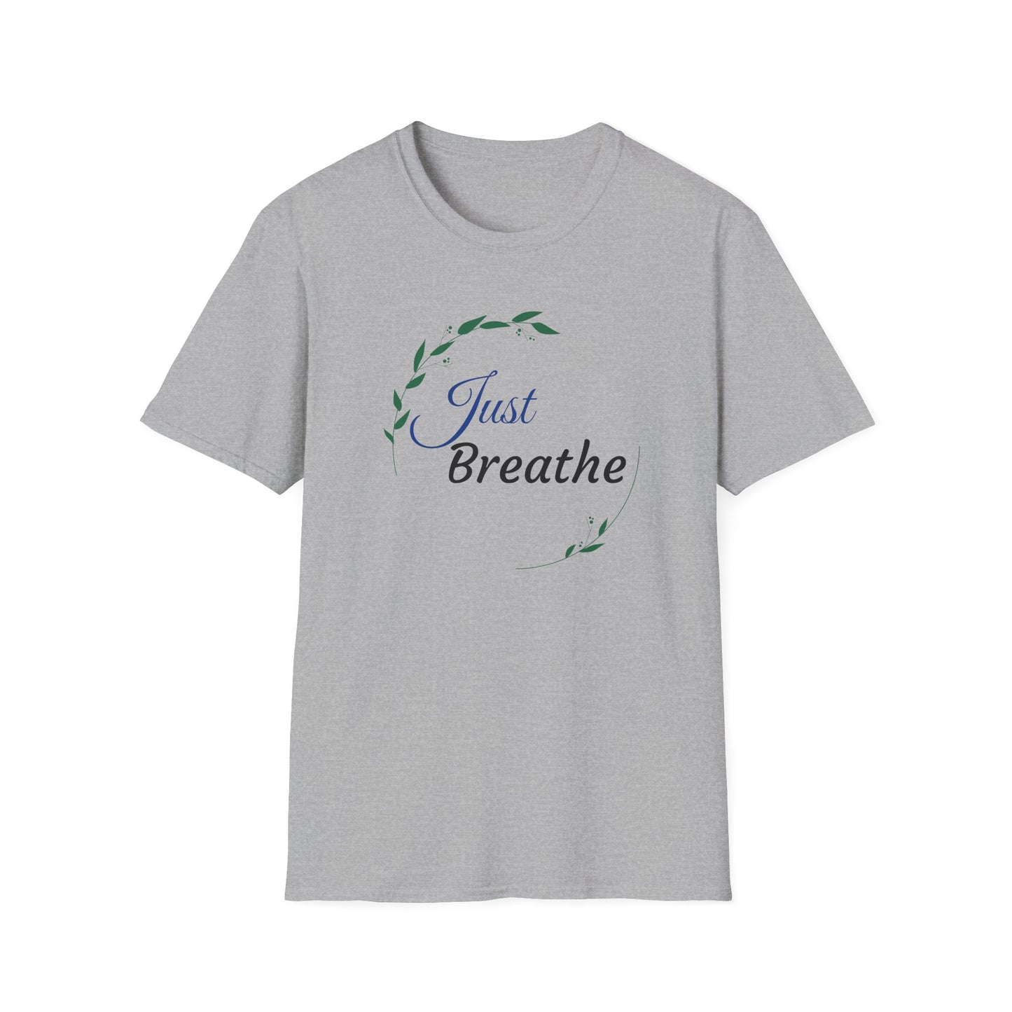 Floral Frame Unisex T-Shirt - Just Breathe Design