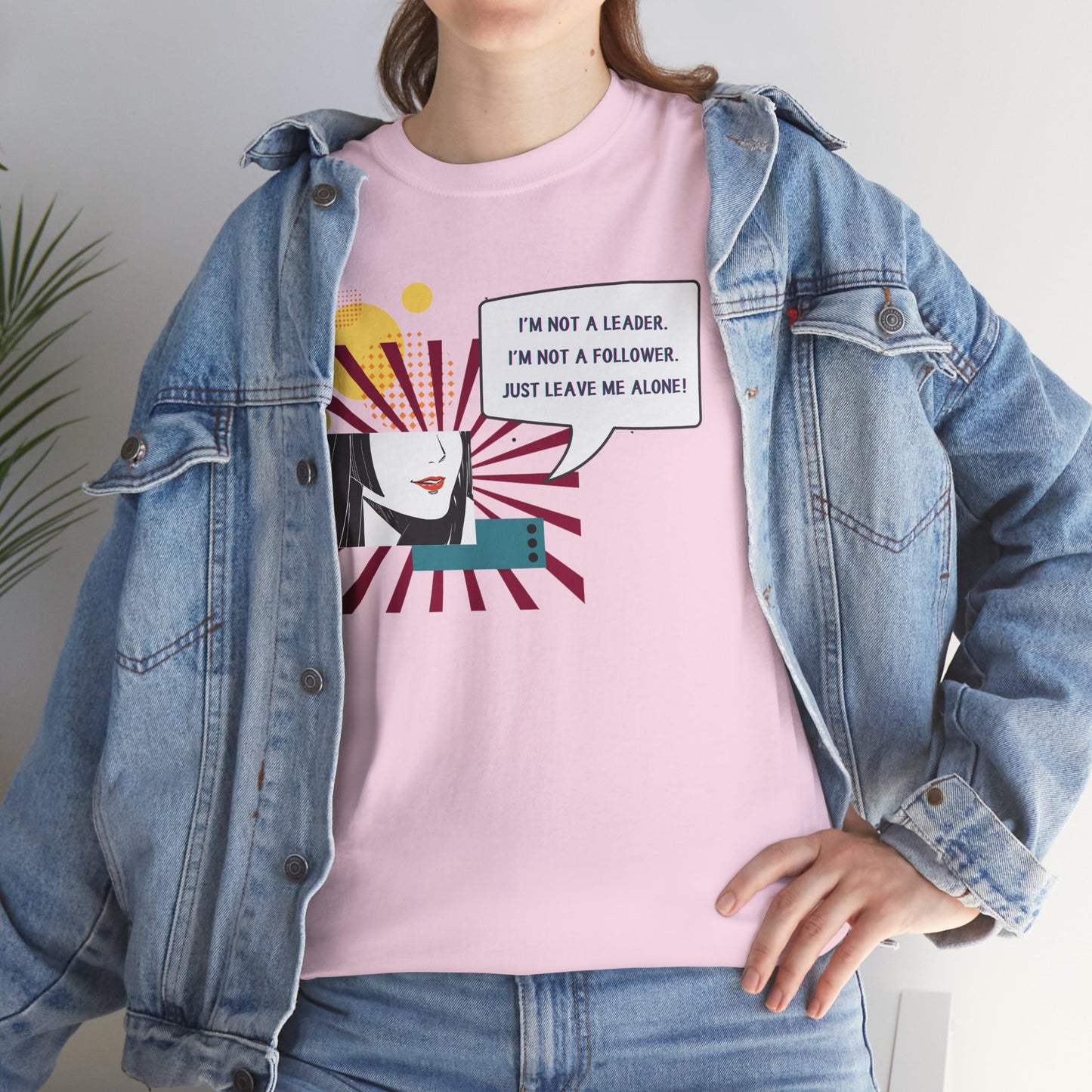 Graphic Tee - I'm not a leader Unisex Heavy Cotton