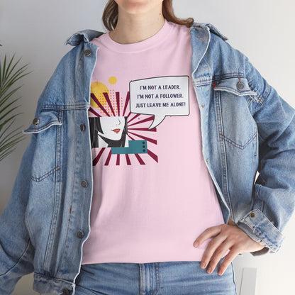 Graphic Tee - I'm not a leader Unisex Heavy Cotton