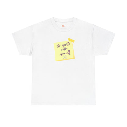 Be Gentle with Yourself Post-It Note Graphic Tee