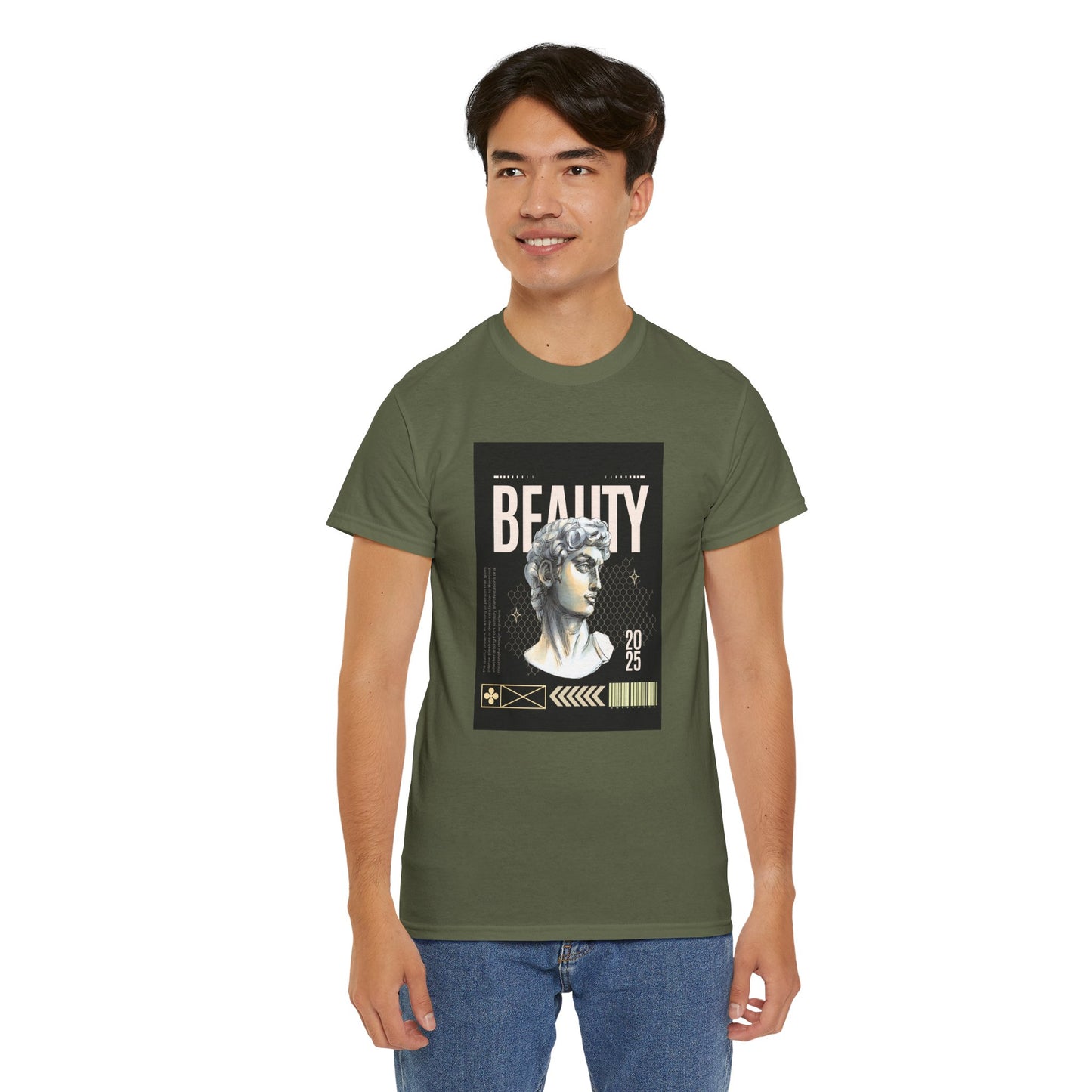Beauty David Sculpture Graphic Tee