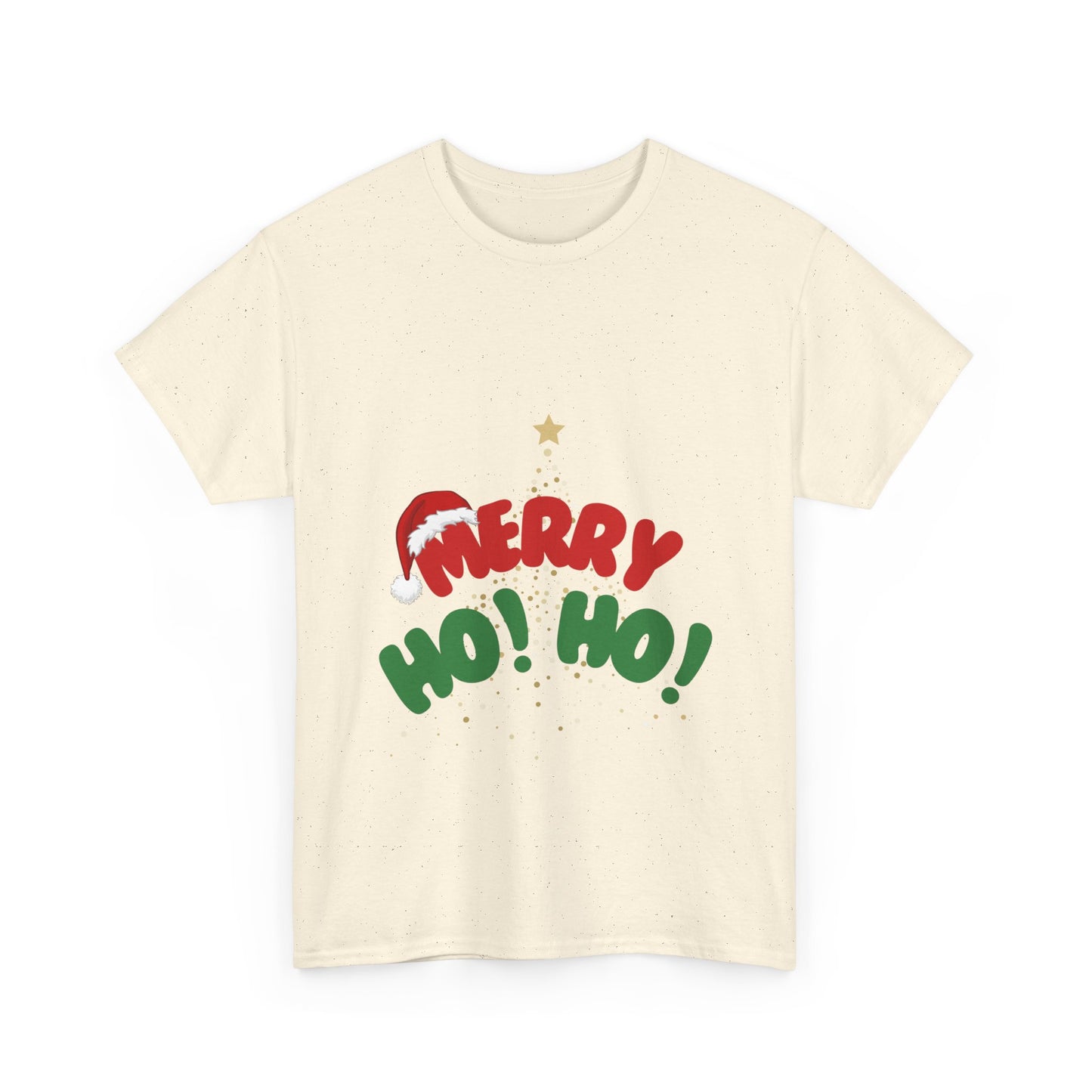 Christmas Tree Unisex Tee - Merry Ho Ho Holiday Theme