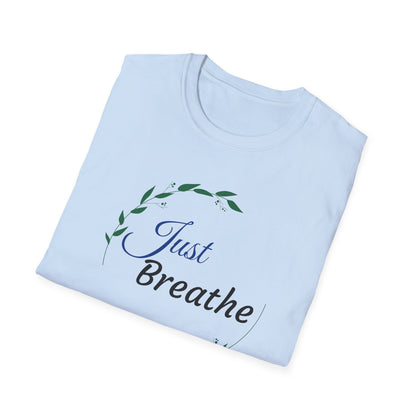 Floral Frame Unisex T-Shirt - Just Breathe Design