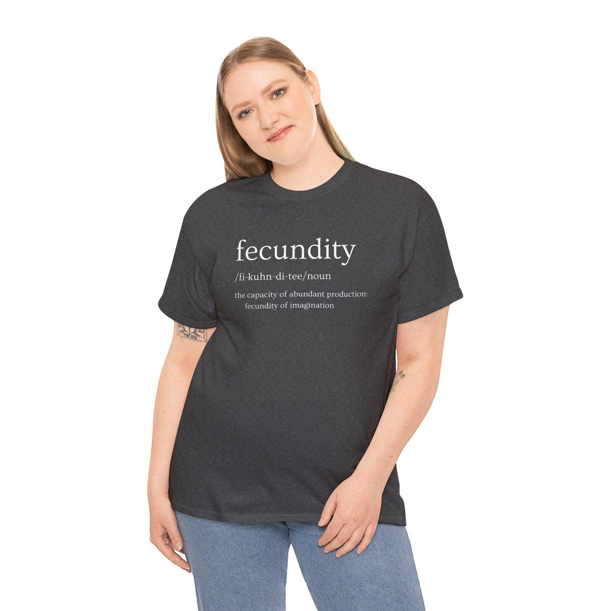 Fecundity Definition T-Shirt — Botanical Growth Graphic Tee