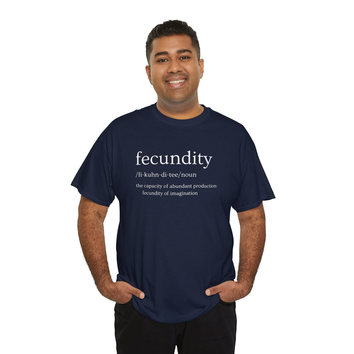 Fecundity Definition T-Shirt — Botanical Growth Graphic Tee