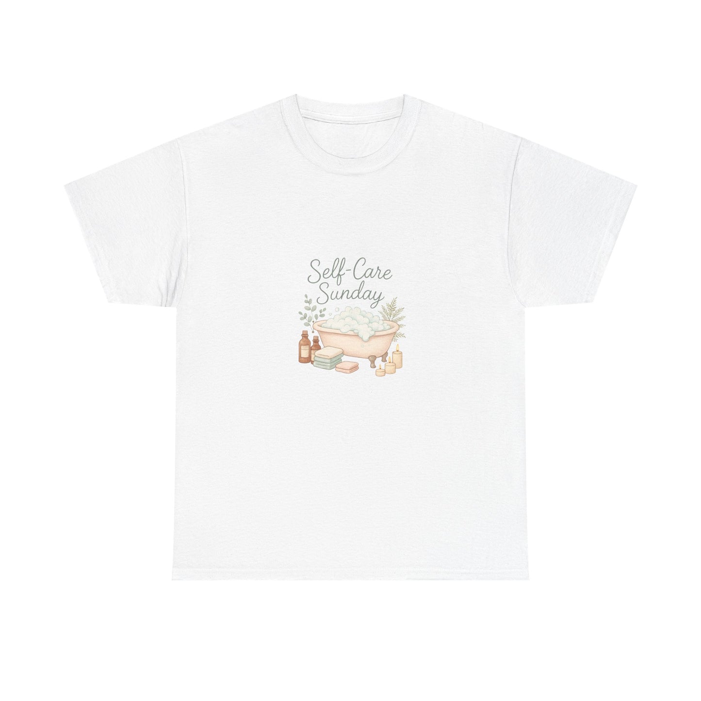 Self-Care Sunday Unisex Cotton Tee
