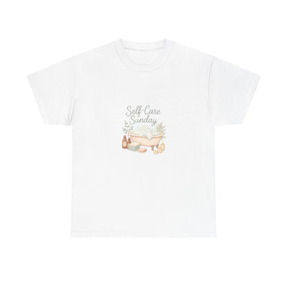 Self-Care Sunday Unisex Cotton Tee