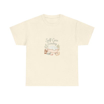 Self-Care Sunday Unisex Cotton Tee