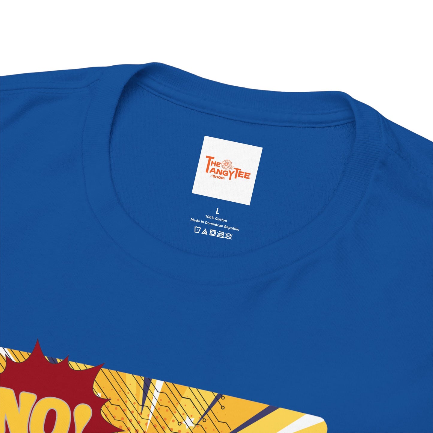 Comic Woman Saying No Tee