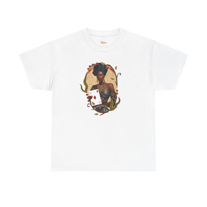 Graphic Tee - All Hail the Queen - Black Woman Playing Card Design
