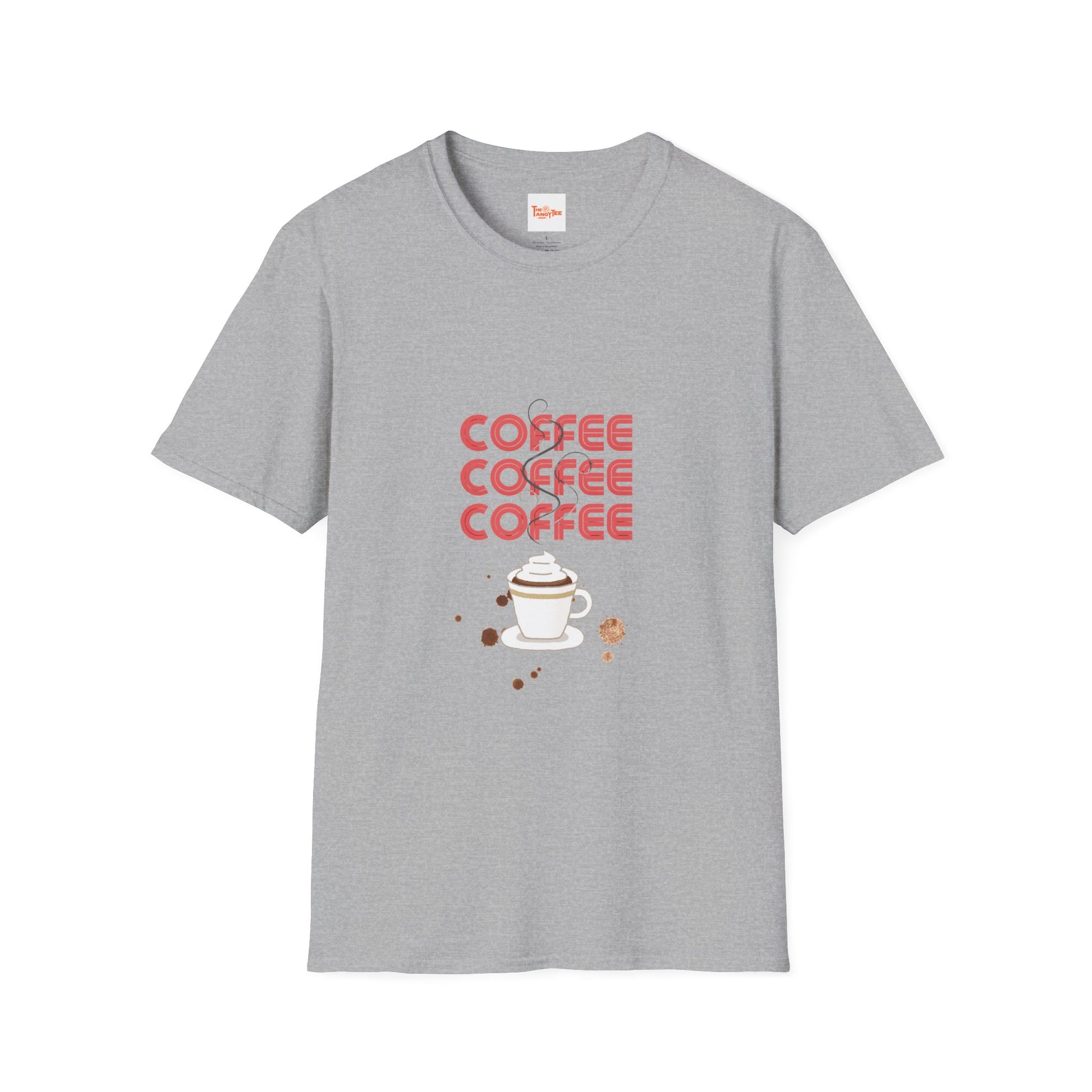 Coffee Coffee Coffee Unisex Softstyle T-Shirt