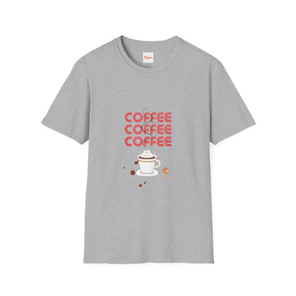 Coffee Coffee Coffee Unisex Softstyle T-Shirt