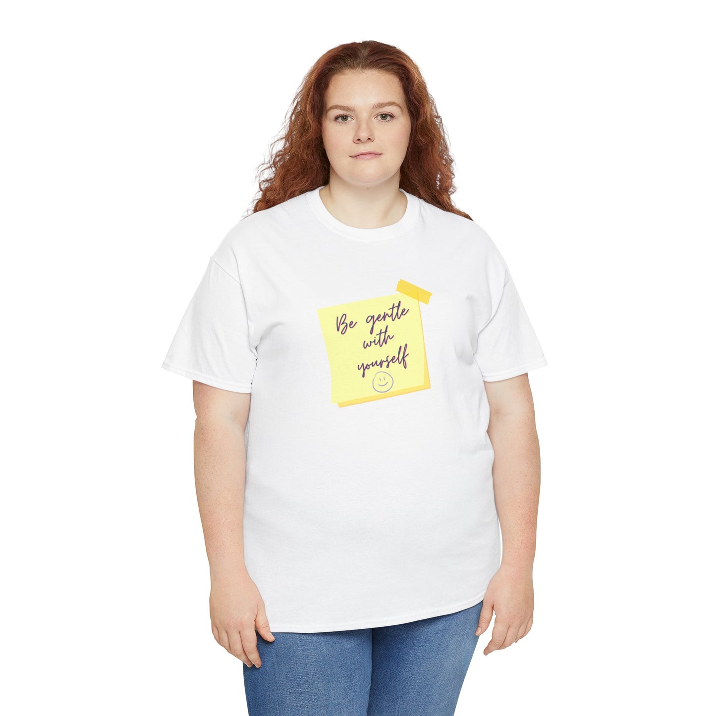 Be Gentle with Yourself Post-It Note Graphic Tee