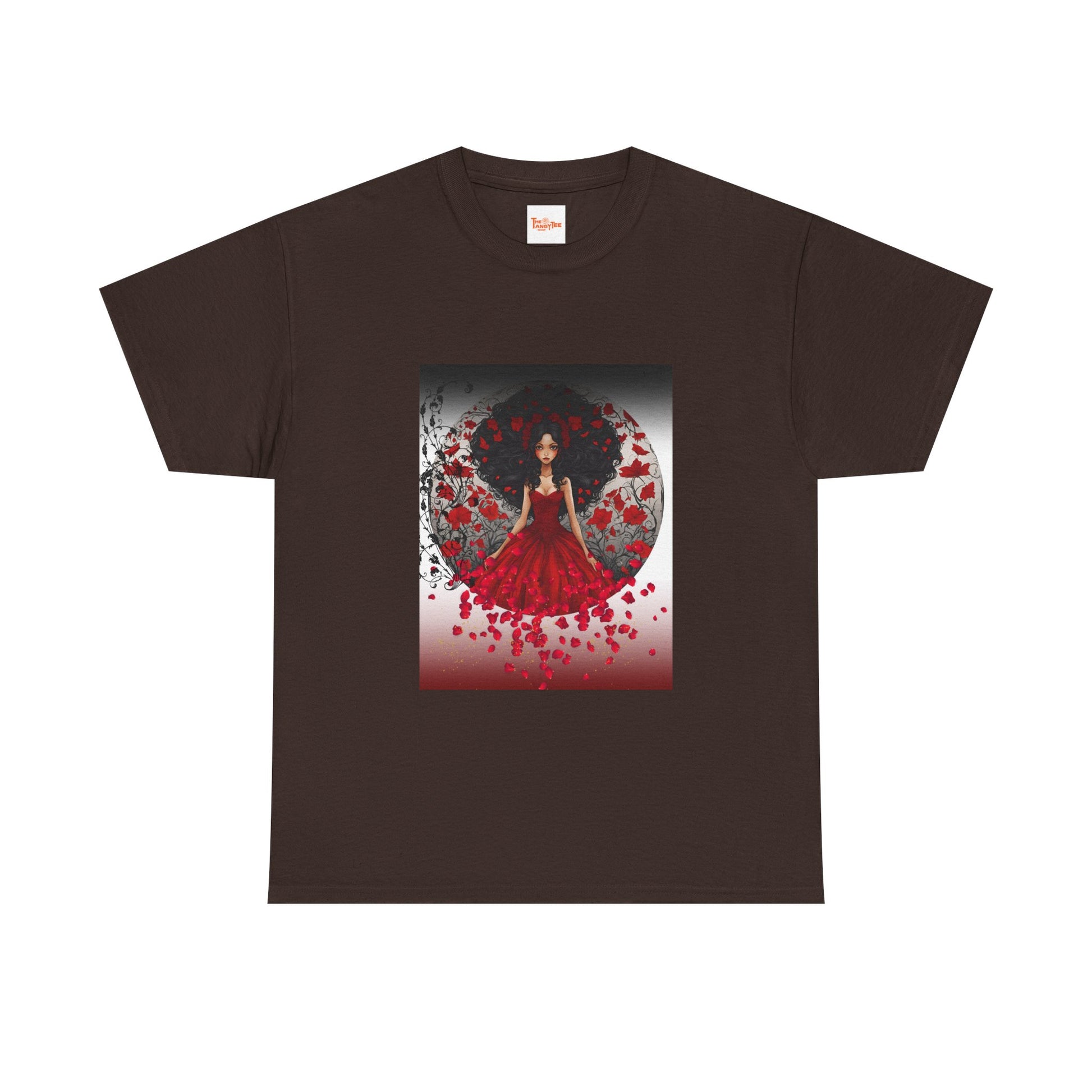 Raven-Haired Rose Unisex Tee