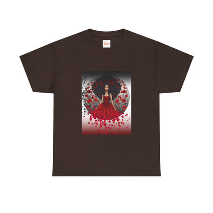 Raven-Haired Rose Unisex Tee