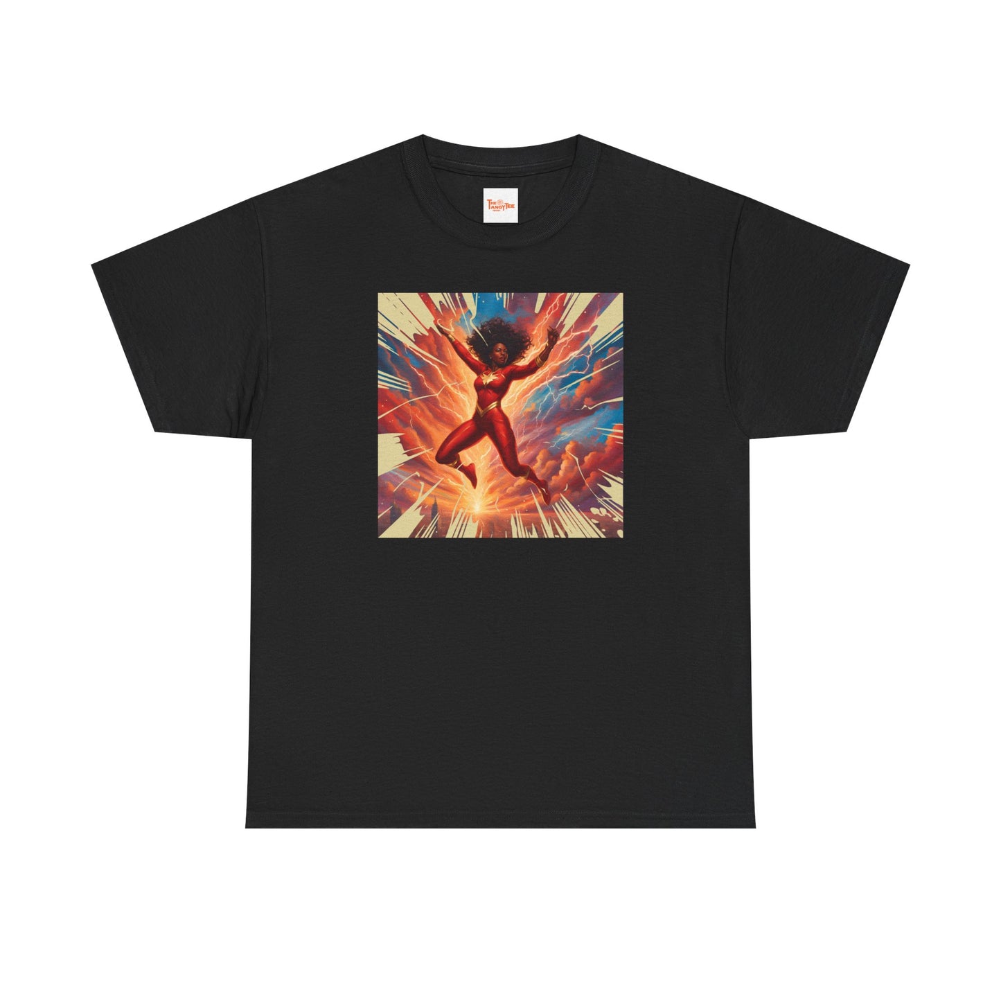 Red Superhero Graphic Tee