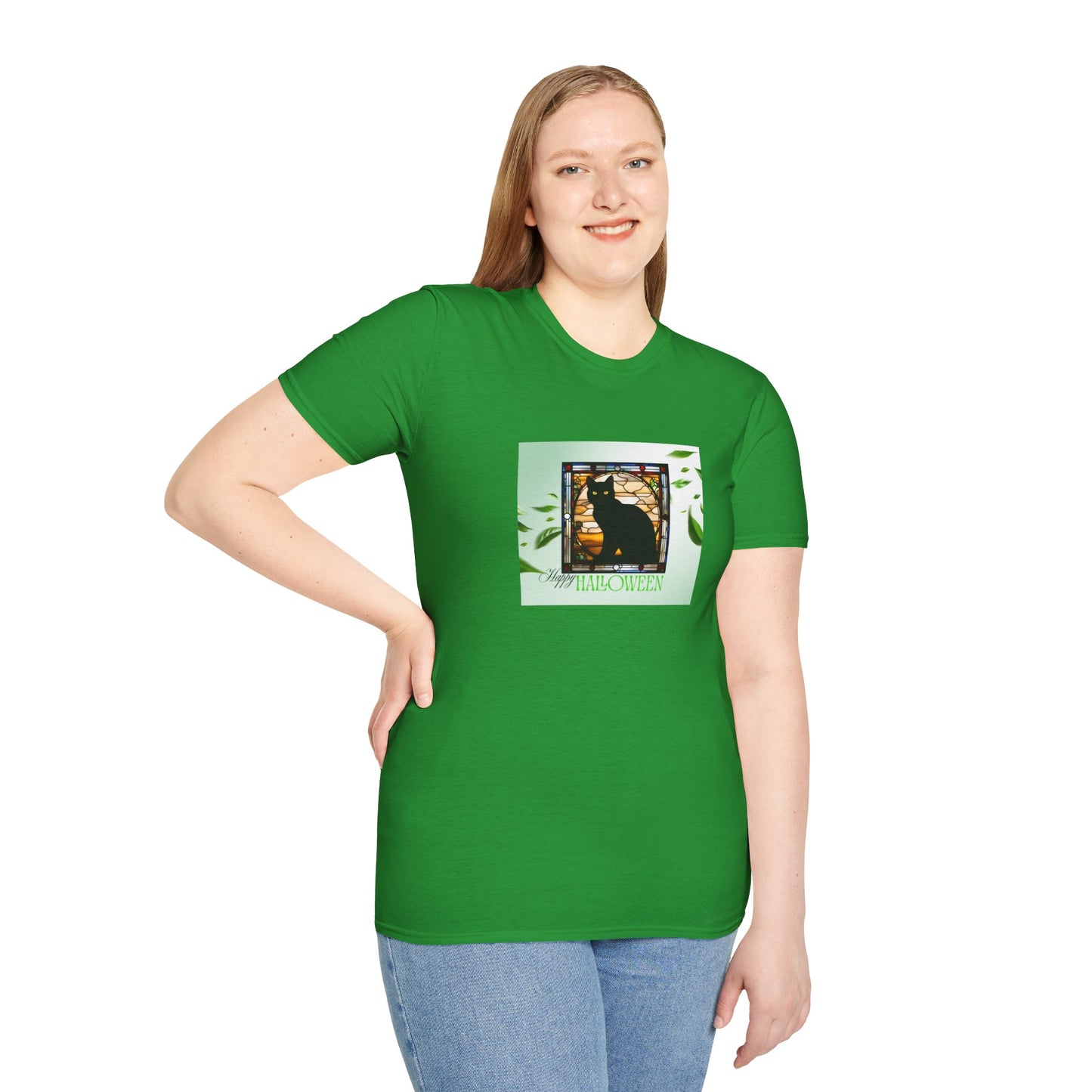 Halloween Black Cat T-Shirt