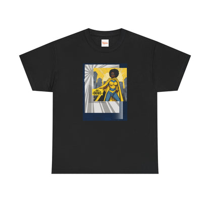 Brave Black Female Superhero Tee
