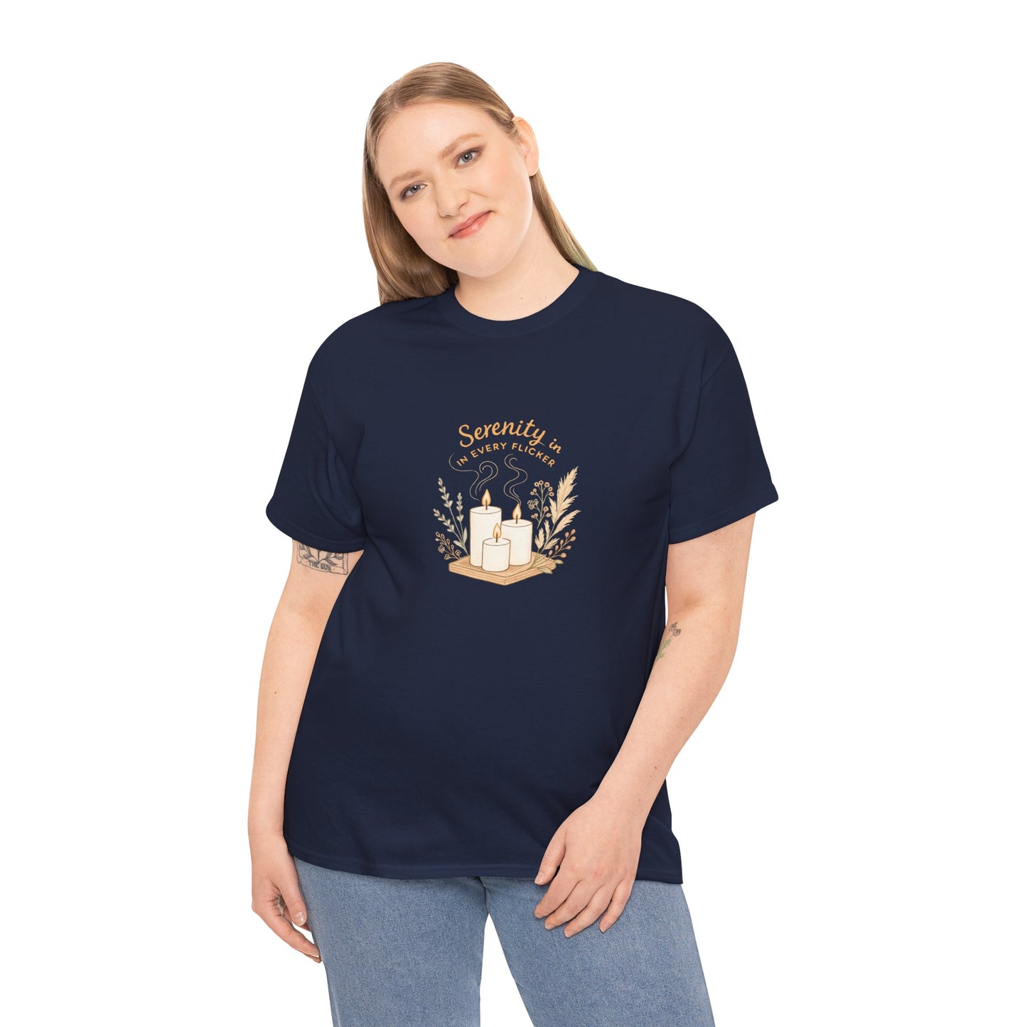 Serenity Candle Cotton Tee