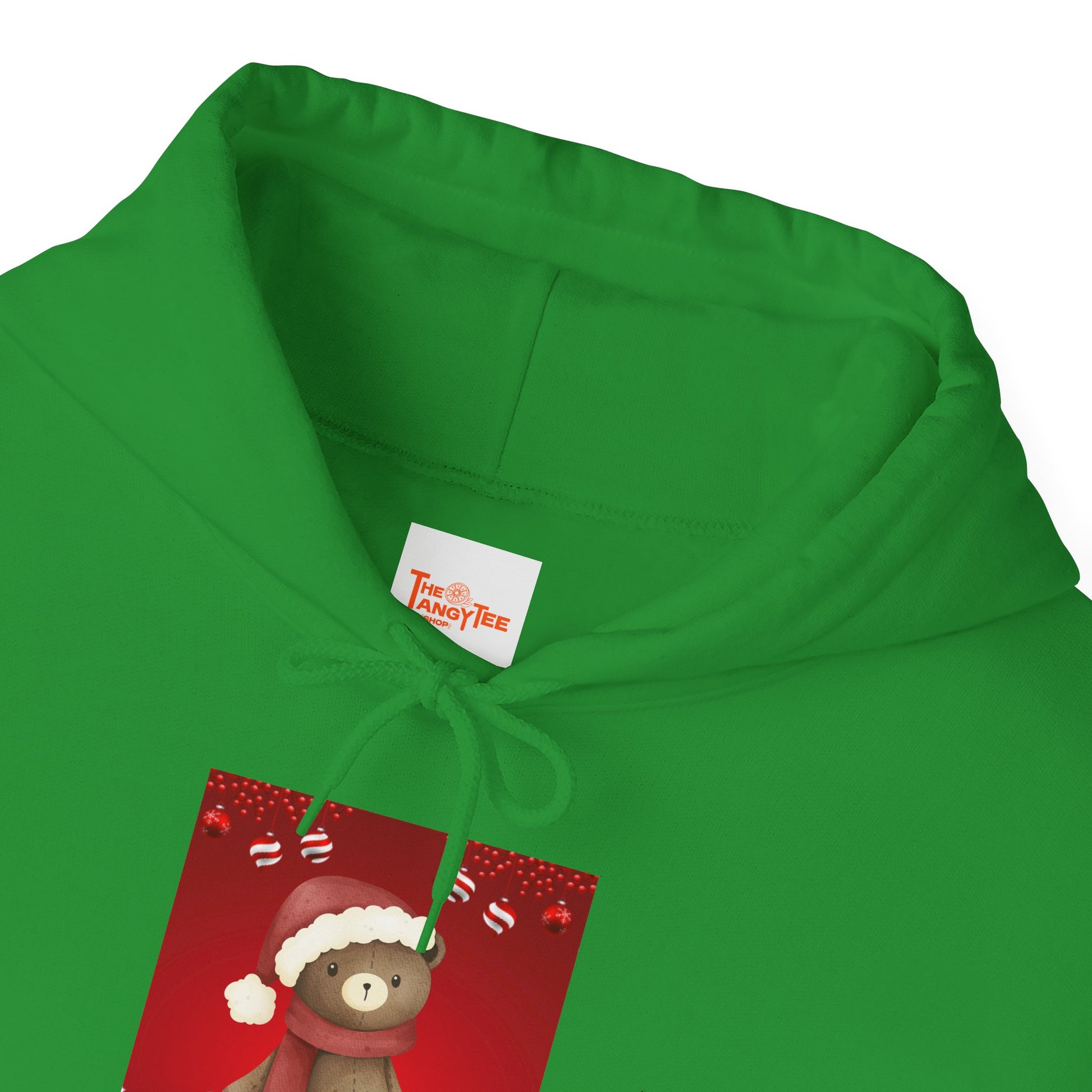 Holiday Teddy Bear Hoodie Sweatshirt