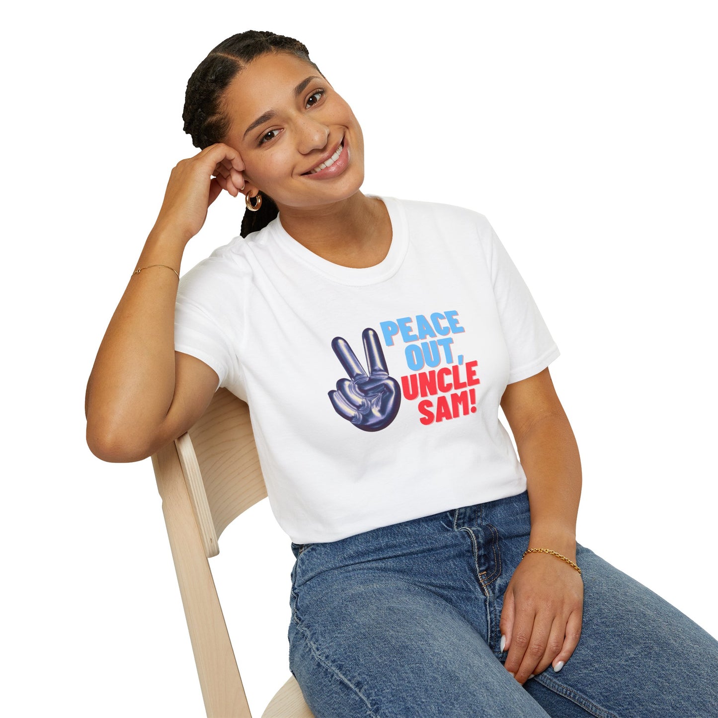 Peace Out Uncle Sam T-Shirt