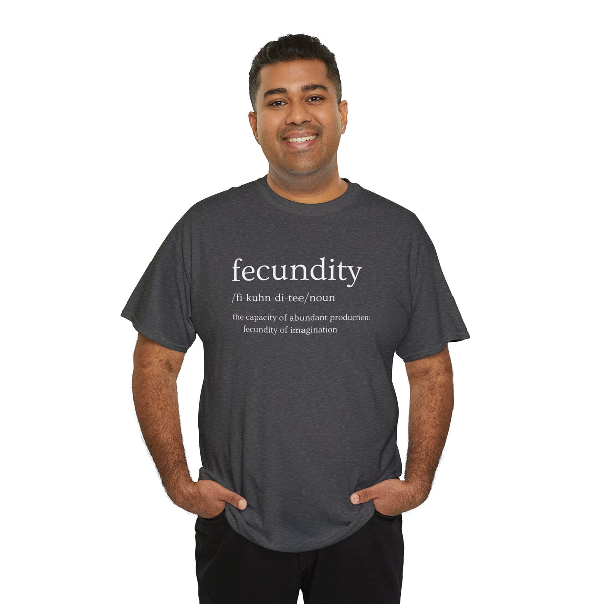 Fecundity Definition T-Shirt — Botanical Growth Graphic Tee