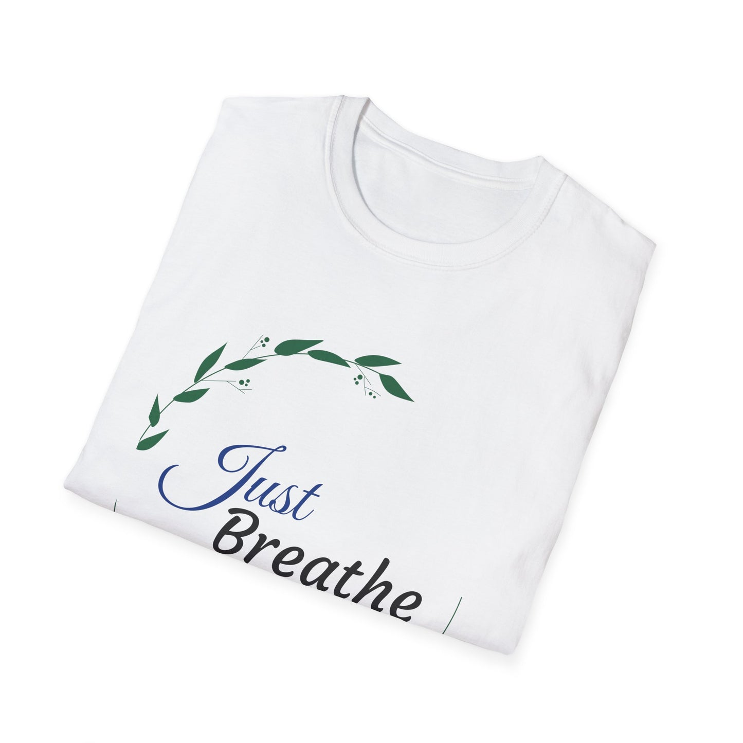 Floral Frame Unisex T-Shirt - Just Breathe Design