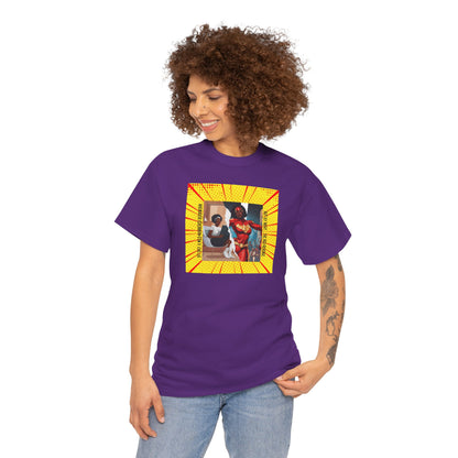 Superhero Day and Night Unisex Tee