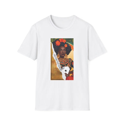 Spades Playing Cards Unisex T-Shirt - All Hail the Queen Design