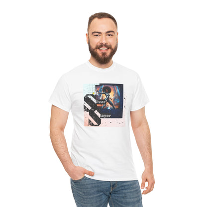Silver Slayer Black Woman Superhero T-Shirt — Silver Costume City Graphic