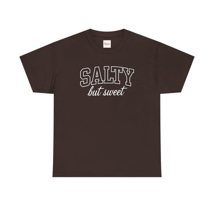 Salty But Sweet Tee — Funny Beach Vibe Cotton T‑Shirt