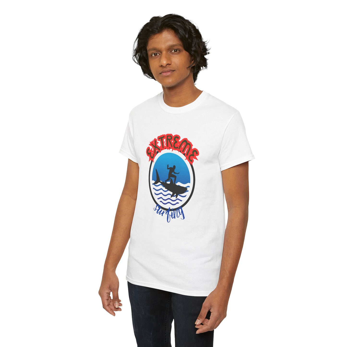 Surfing Shark Tee