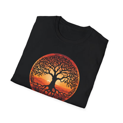 Sunset Tree of Life T-Shirt