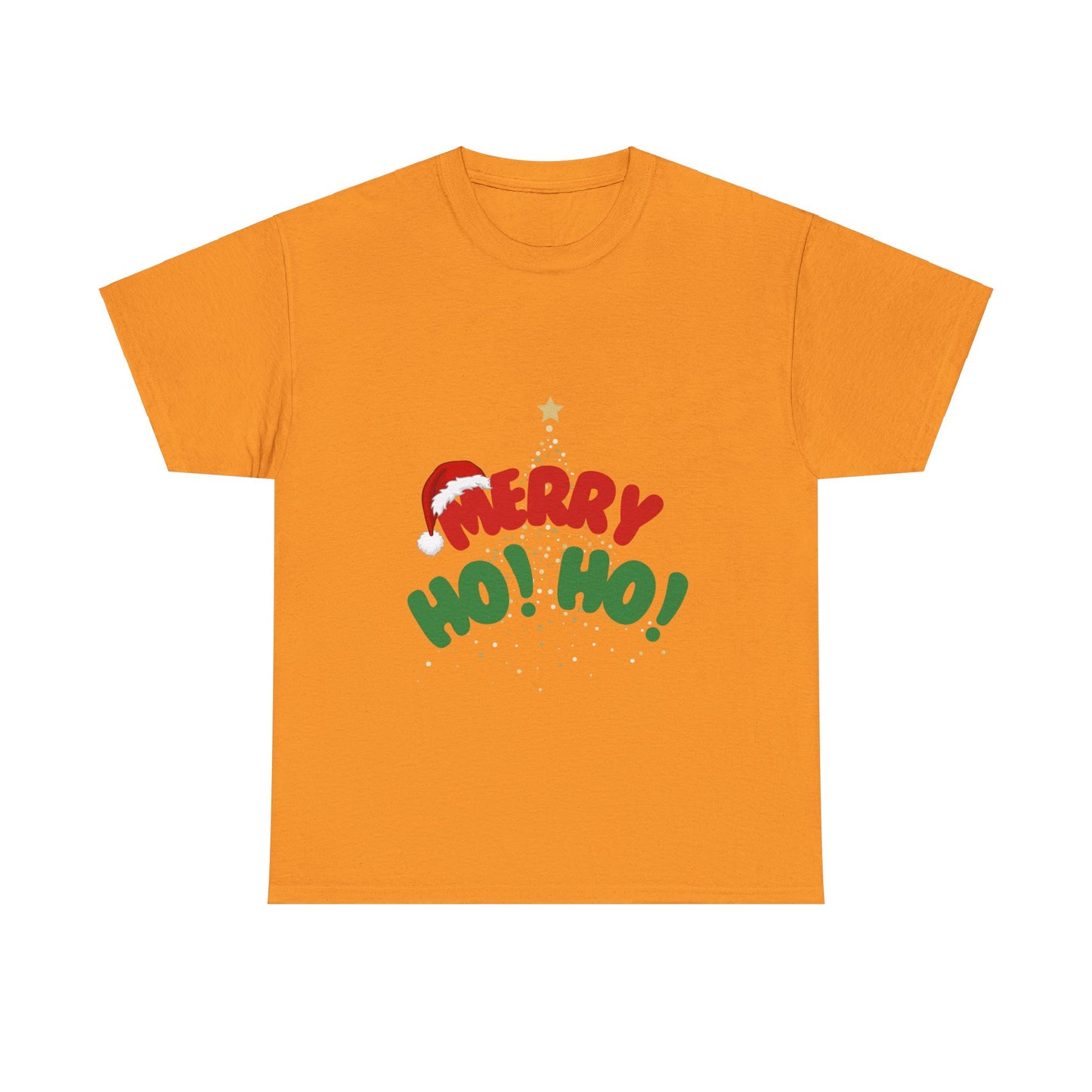 Christmas Tree Unisex Tee - Merry Ho Ho Holiday Theme