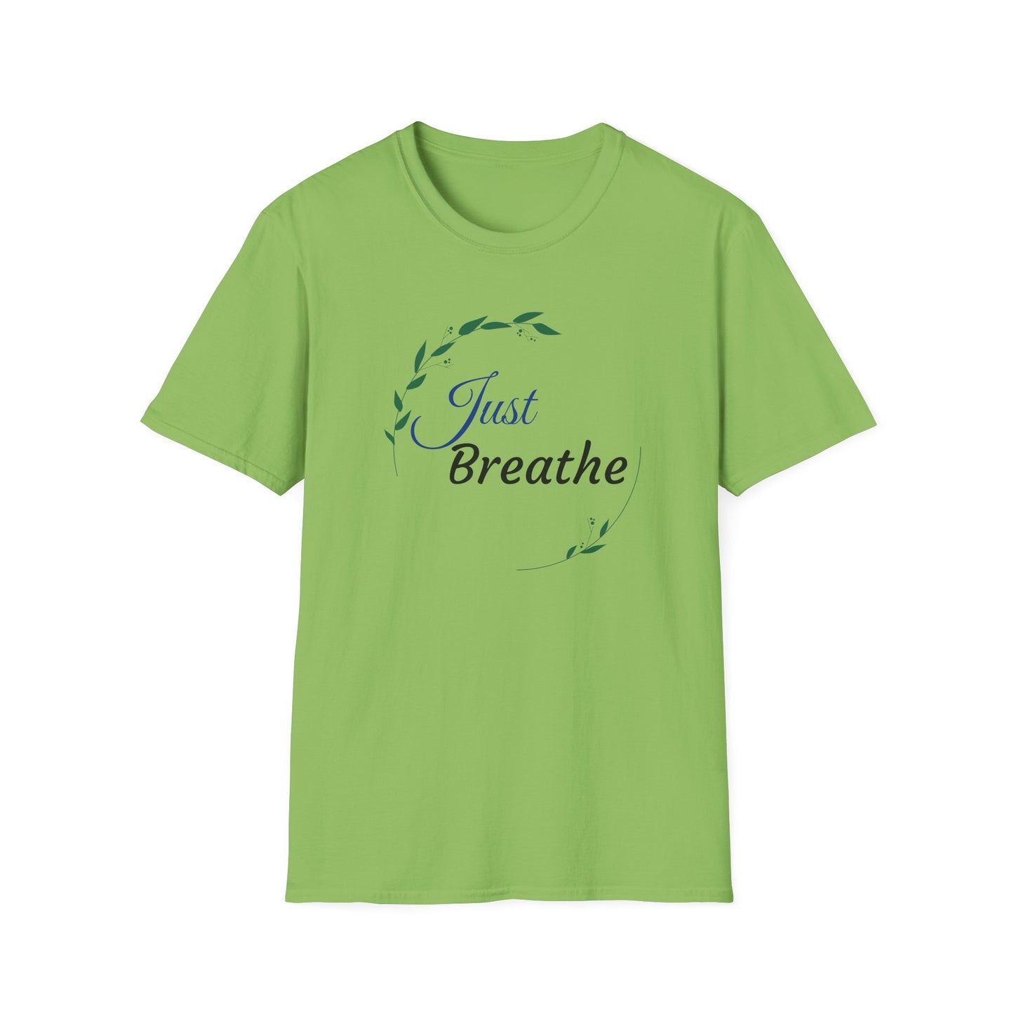 Floral Frame Unisex T-Shirt - Just Breathe Design