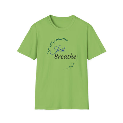 Floral Frame Unisex T-Shirt - Just Breathe Design