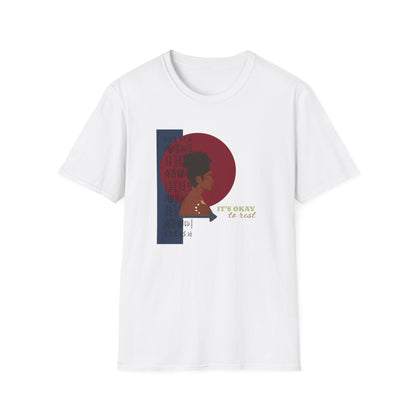 Rest Black Woman Graphic Tee