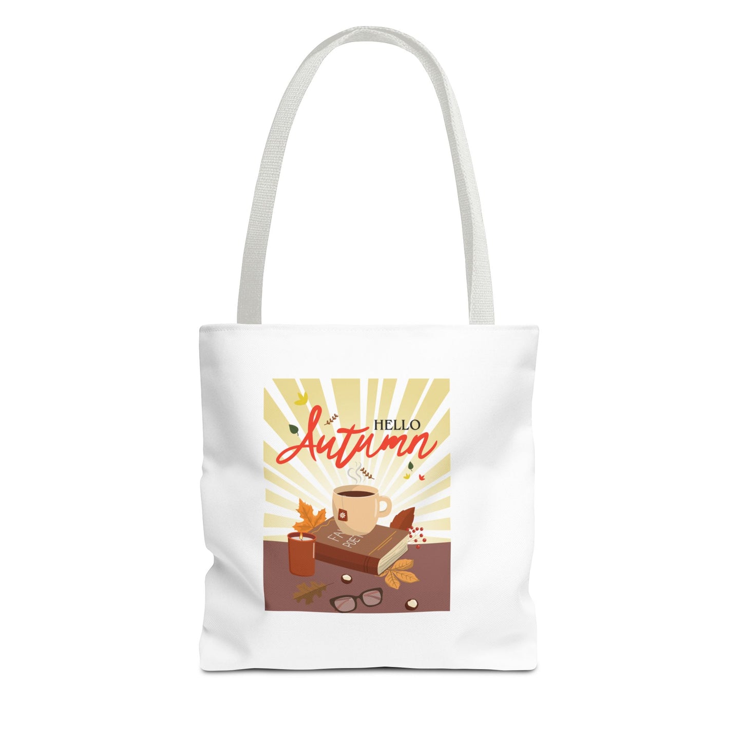 Autumn Book Tote Bag