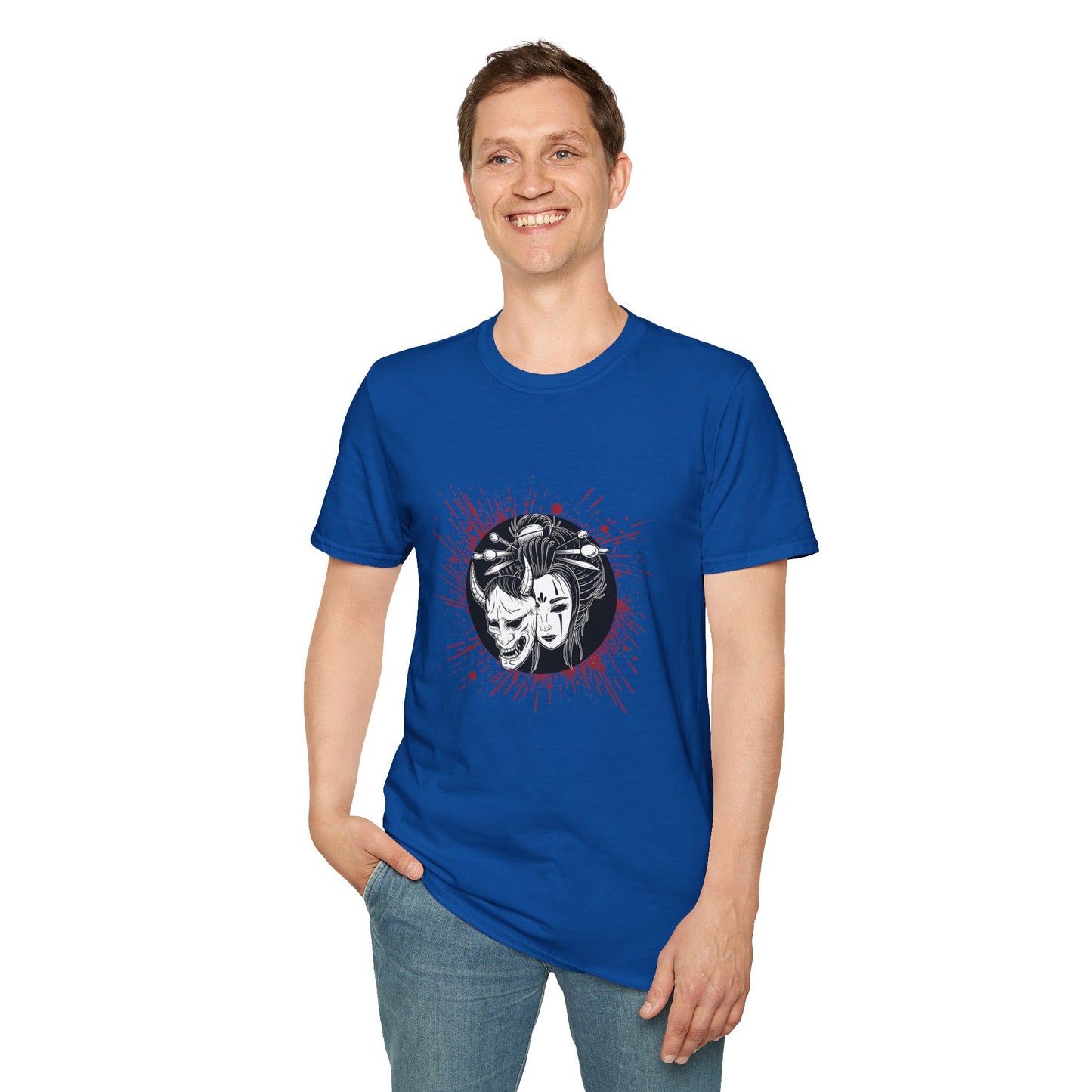 Asian Mask Graphic T-Shirt