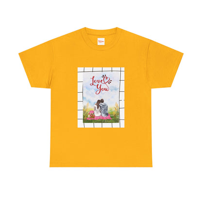 Love You Couple Picnic Tee